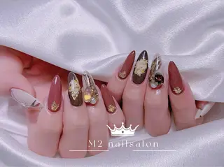 ネイル 長さだし専門店 M2 rikaのネイルデザイン