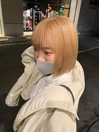 ショート カラー ハッシュカット カシマハヤトのヘアスタイル