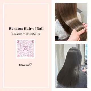 🎀RUI/髪質改善 /美髪矯正/艶カラーのヘアスタイル