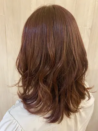 ミディアム トレンドカラー🎨 Eriのヘアスタイル
