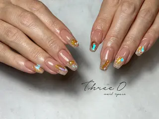ネイル three 0 nail spaceのネイルデザイン