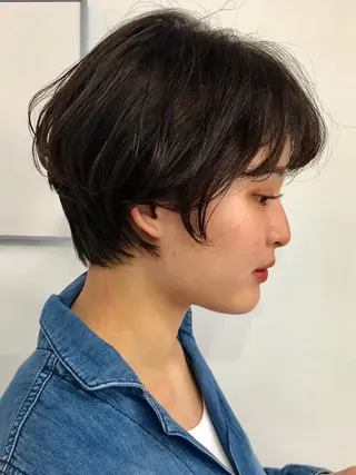 ショート 難波/心斎橋/ボブ/ 髪質改善/ハイトーンのヘアスタイル