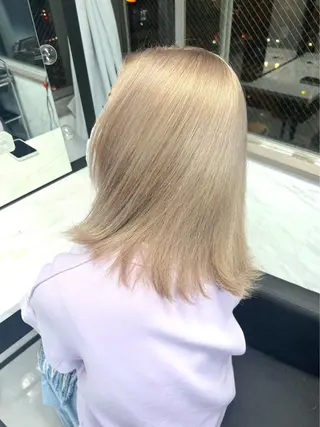 セミロング Wehlen所属・透明感カラー🌟 keisukeのヘアスタイル