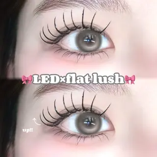 マツエク・マツパ FaB 千葉店所属・🩶LEDエクステ& 上下パーマRAN🪽のマツエク・マツパデザイン