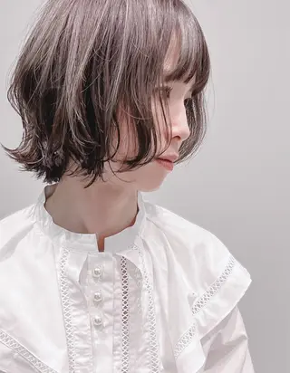 ミディアム カラー POANA.所属・吉田 空 （POANA.）のヘアスタイル