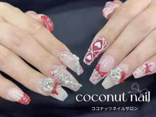 ネイル 神田 ココナッツのネイルデザイン