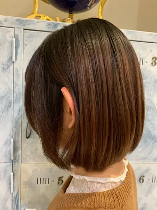 ショート 髪質改善/縮毛矯正 ツヤ髪🩷さつきのヘアスタイル