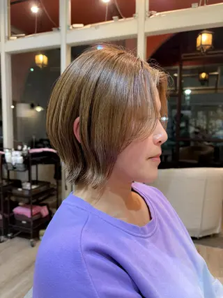 ショート 石平 暖のヘアスタイル
