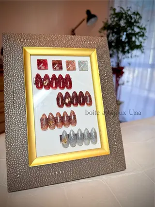 ネイル boite a bijoux Unaのネイルデザイン