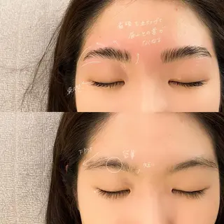マツエク・マツパ アイブロウ GO TODAY SHAiRE SALON Vellmie店所属・吉祥寺kasumi 🌛eye/browのマツエク・マツパデザイン