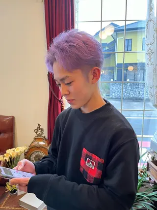 メンズ FLORIAN所属・HARUTA /FLORIAN田原のヘアスタイル