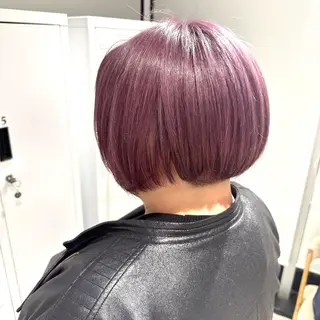ショート カラー デザインカラー/パー マ🦖外岡咲希🦖のヘアスタイル