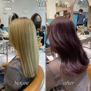 ミディアム 韓国レイヤー 🧸🤍ちずみのヘアスタイル