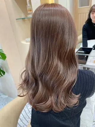 ロング カラー 韓国ヘア/髪質改善 /Harunaのヘアスタイル