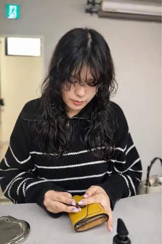 セミロング パーマ ¥0モデル募集中 カット/パーマのヘアスタイル