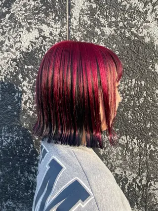 ショート カラー 手塚 由佳のヘアスタイル