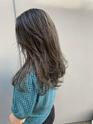 セミロング カラー 🤍柔らかhair 🤍Kazu 🐩のヘアスタイル