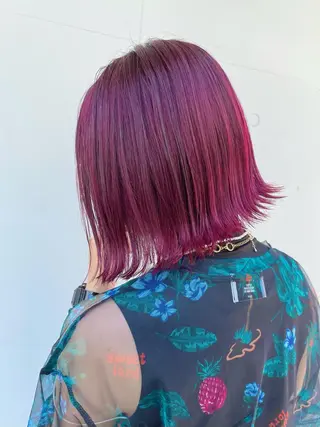 ショート カラー もにか🌞原宿/渋谷 🌝ブリーチカラーのヘアスタイル