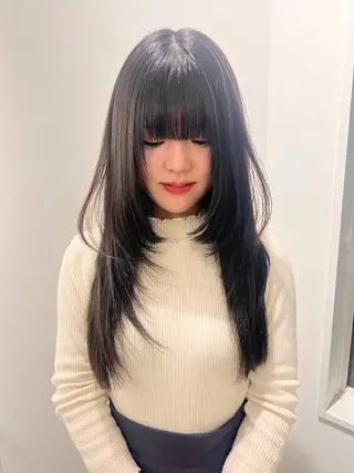 ロング euphoria新宿通り所属・新宿❤︎ yume🎀のヘアスタイル