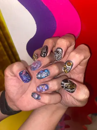 ネイル .unff所属・hana (..)個 性派/メンズネイル◎のネイルデザイン