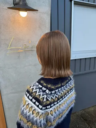 ミディアム カラー ayaka |トレンドヘアのヘアスタイル