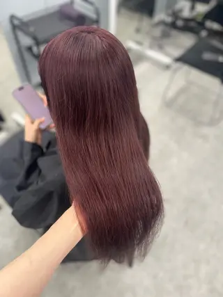 カラー ベージュ・ラベンダー カラー🎀りりのヘアスタイル