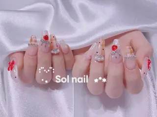 ネイル パラジェル＆フィルイン取り扱いサロンSol Nail所属・Sol Nail ミネのネイルデザイン