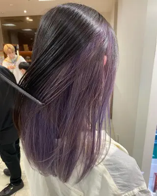 ロング カラー ブリーチ指名No.1 Daikiのヘアスタイル