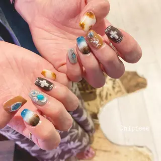 ネイル revia所属・ERI Nailistのネイルデザイン