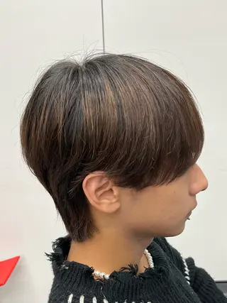 ショート メンズ 新潟メンズパーマ 新潟駅/小田拓実のヘアスタイル