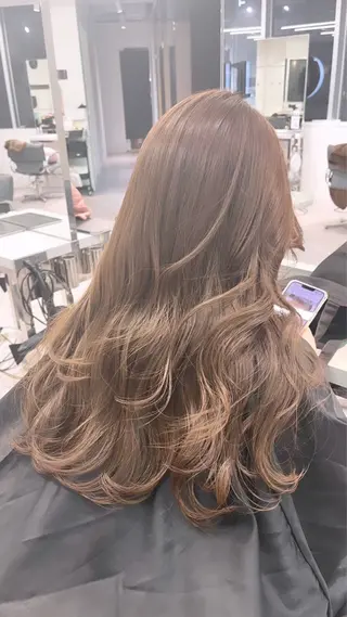 ロング カラー 韓国ヘア/渋谷美容師 /koseiのヘアスタイル