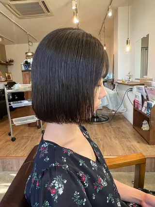 ショート カラー TREASTAR所属・松永 真弥のヘアスタイル