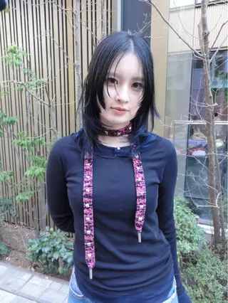 ミディアム カラー SALOWIN所属・ブリーチ✨ ボブ🪢レイヤーのヘアスタイル