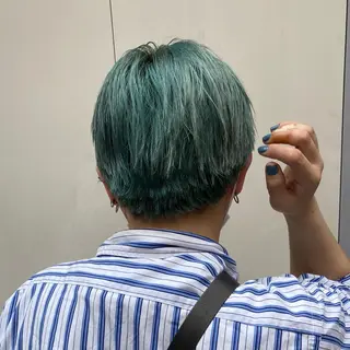 ショート カラー メンズ 🎀オイダイラ モモカ🎀のヘアスタイル