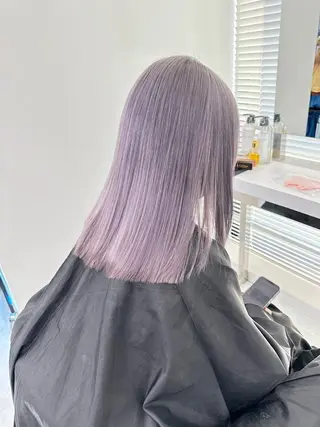 セミロング カラー ♡上品韓国髪♡ブラ ウン/SAYATOのヘアスタイル