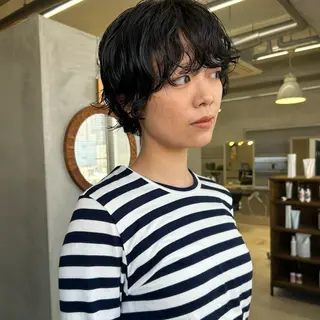 パーマ カット　パーマ ／シオンのヘアスタイル