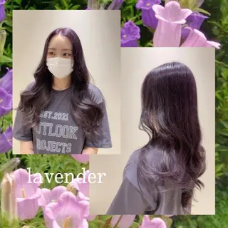 ロング カラー ヘアアレンジ eN°byyoureshair所属・🎀トップスタイリ スト湯川響🎀のヘアスタイル