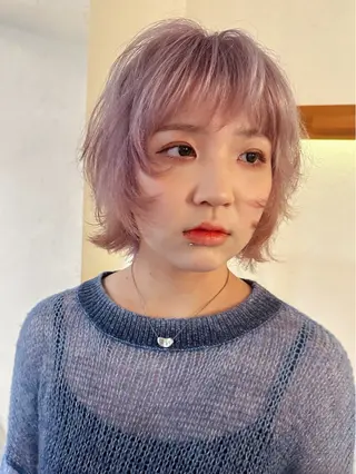 ショート カラー 梅田  illfrere 所属・イルフレール ryuのヘアスタイル