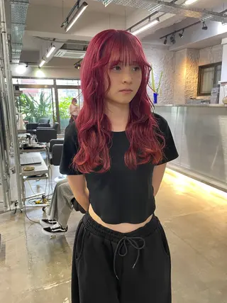 ロング カラー メンズカットモデル 募集/かいふうのヘアスタイル