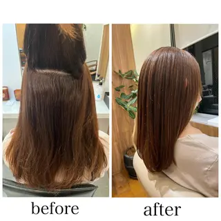 セミロング パーマ 門崎未依/レイヤー/ メンズカット🪿🌼のヘアスタイル