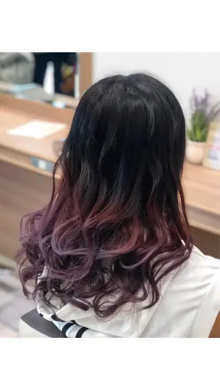 ロング カラー 💙髪質改善 💙和田💙のヘアスタイル