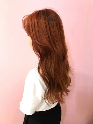 ミディアム 💎馴染むエクステ ×カラーTOMO💎のヘアスタイル