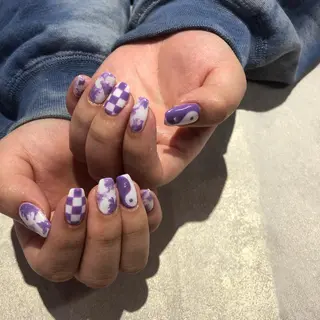 ネイル Nes.Nail所属・Miyagi Asamiのネイルデザイン