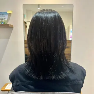 ミディアム カット 🌸 飯野 舞桜のヘアスタイル
