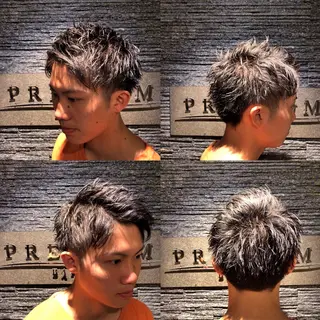 ショート ヘアアレンジ メンズ 根岸 智哉のヘアスタイル