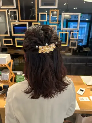 ミディアム 美 海のヘアスタイル