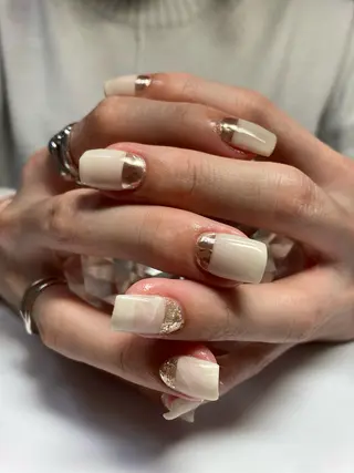 ミディアム ネイル マツエク・マツパ nail yukkoのネイルデザイン