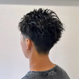 パーマ メンズ 押上/ショート・ボブ /パーマ/山口卓朗のヘアスタイル