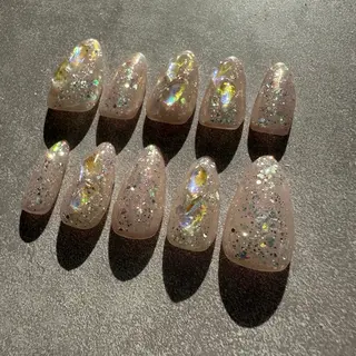 ネイル ⭐︎休業中の練習⭐︎ JNA認定講師髙橋のネイルデザイン