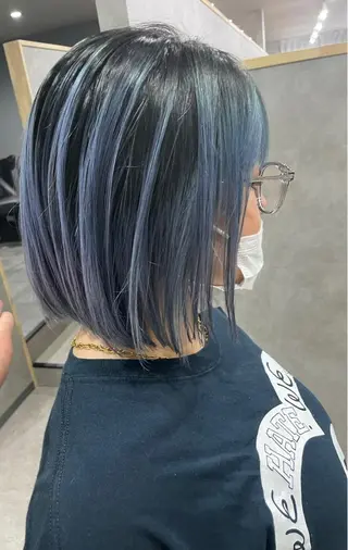 ショート Sherry大国町所属・髪質改善×縮毛矯正 ×艶カラーNAOのヘアスタイル